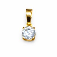 Charm Idee Preziose dal 1987 Woman in Yellow Gold Zircone IP.CHK18G/218